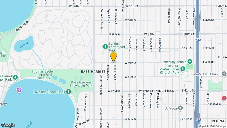4000 Aldrich Ave S Map and Location Details