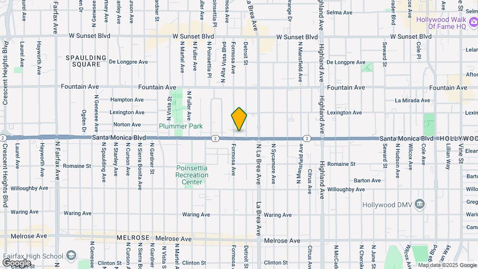 7141 Santa Monica Blvd Map and Location Details