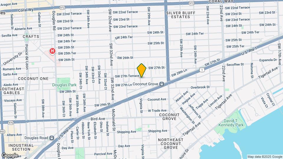2952 SW 27th Terrace Map and Location Details