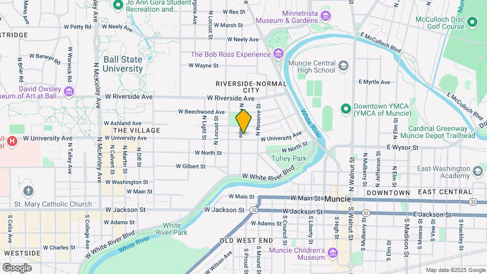 824 W University Ave Map and Location Details