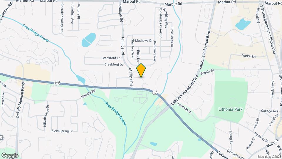 2387 Camden Oak Way Mapa y Detalles de la Ubicación