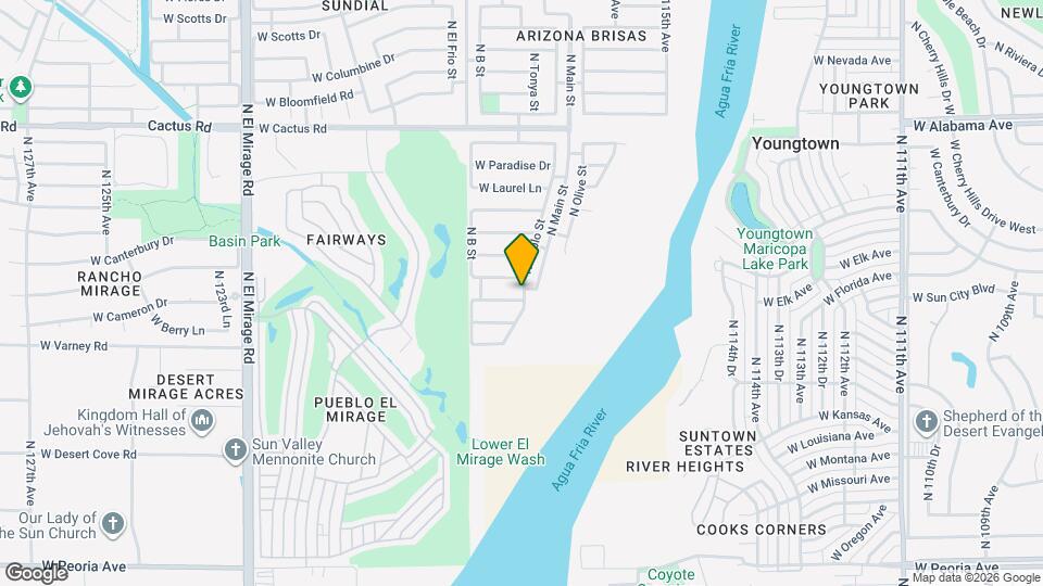 11802 W Cortez St Map and Location Details