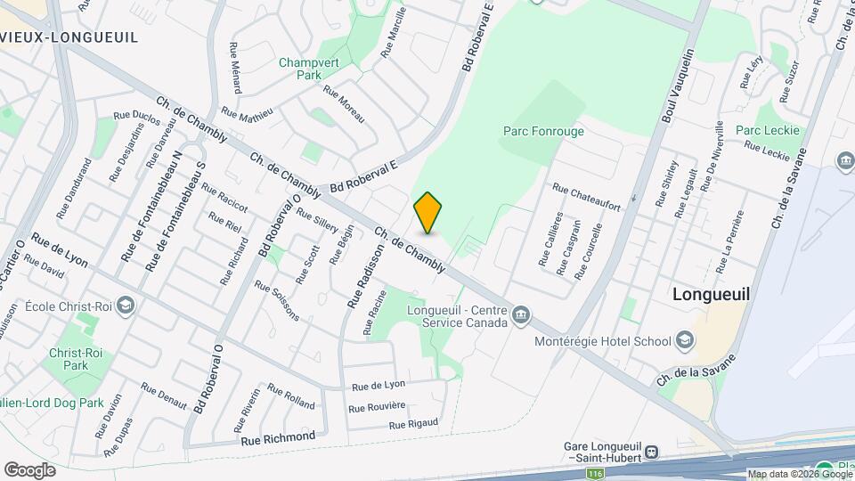 Les Fontaines Map and Location Details