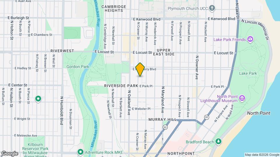 2732 N Cramer St Map and Location Details