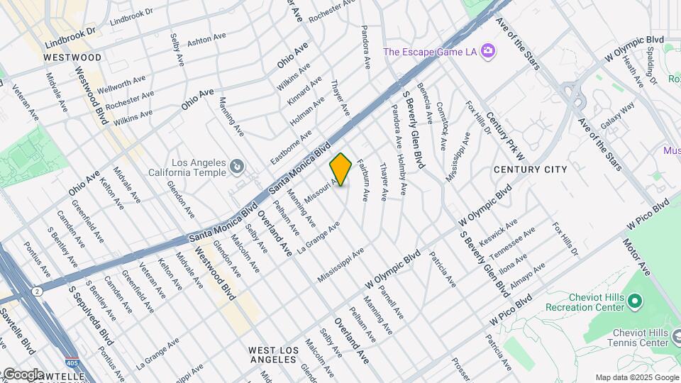 1918 Prosser Ave Map and Location Details