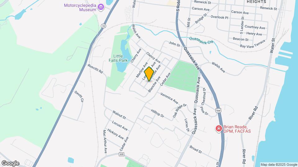 69 Melrose Ave Map and Location Details