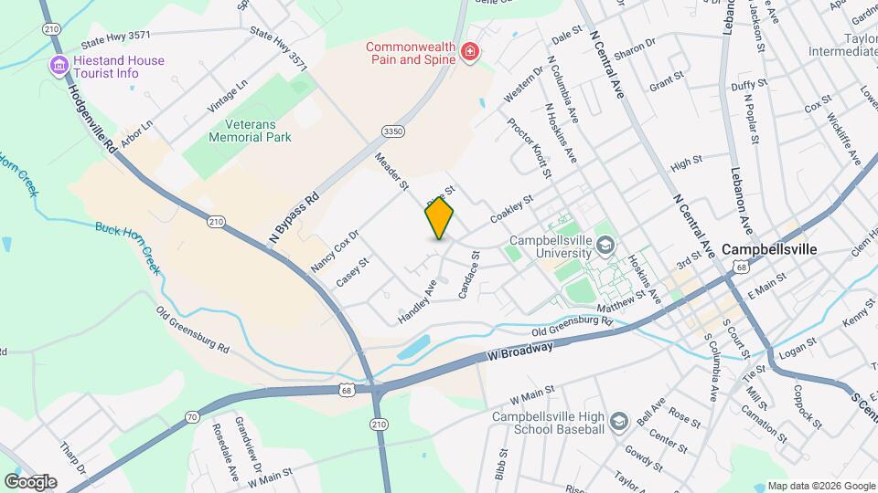 604 Crescent Hill Dr, Unit ABC Map and Location Details