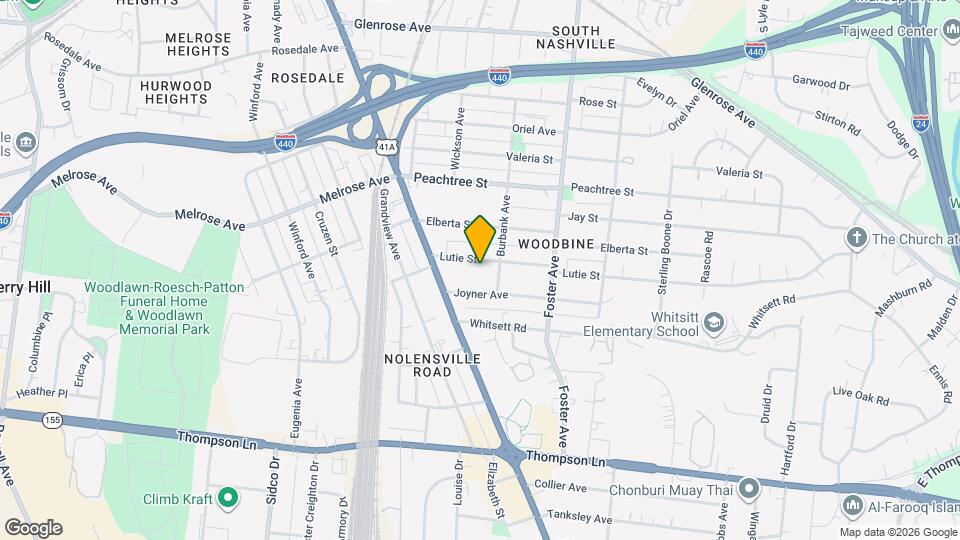 309 Lutie St Map and Location Details