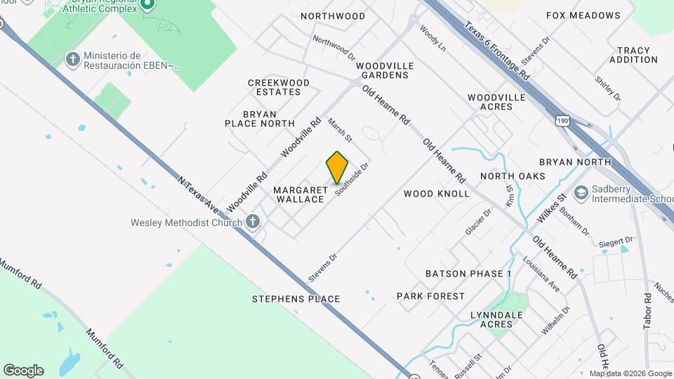 2408 Southside Dr Map and Location Details