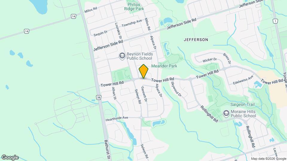 309 Tower Hill Rd Map and Location Details