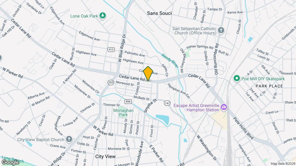 403 Cedar Lane Rd, Unit SI ID1234781P Map and Location Details