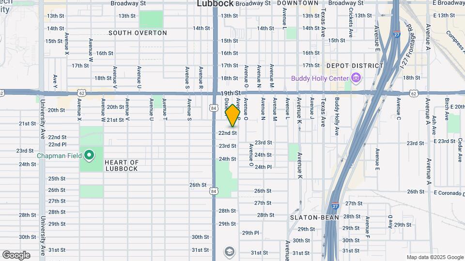 1606 22nd St Mapa y Detalles de la Ubicación