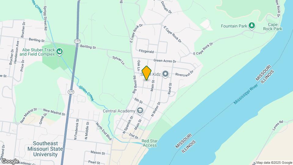 1518 N Spanish St Map and Location Details