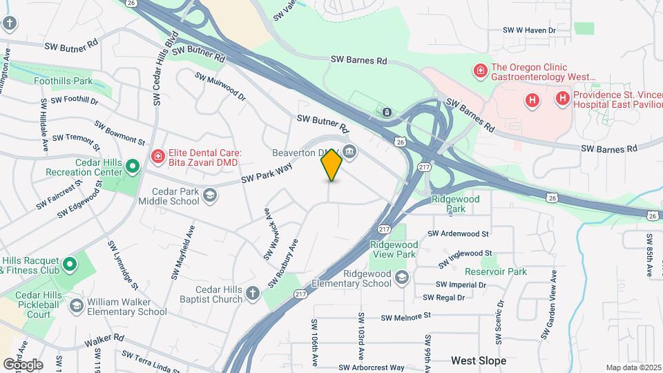 1800 SW Marlow Ave Map and Location Details