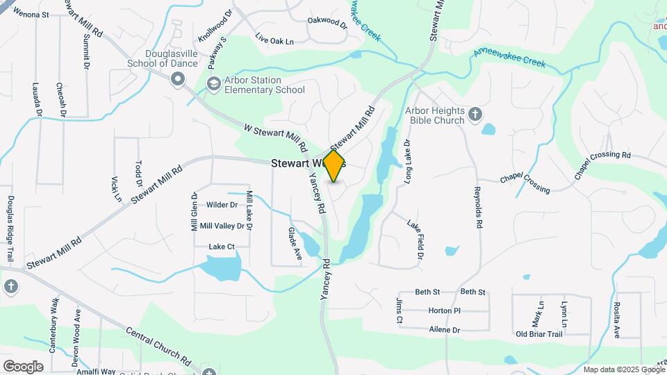 3751 Lanier Dr Map and Location Details