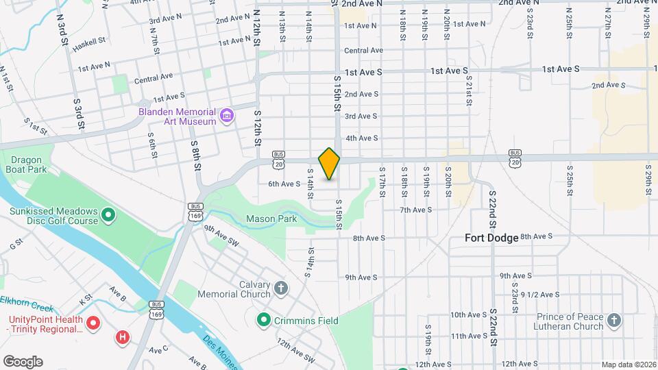 1430 6th Ave S Map and Location Details