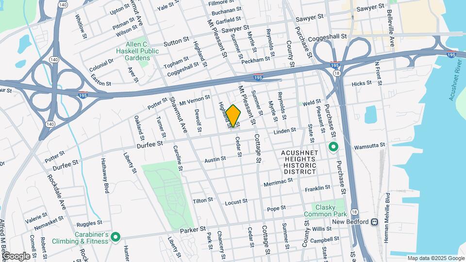 47 Durfee St Map and Location Details