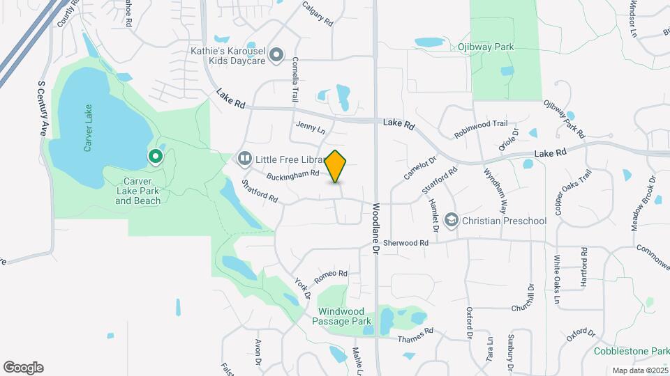 6865 Buckingham Rd Map and Location Details