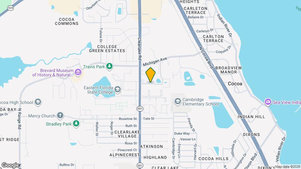 1566 University Ln Mapa y Detalles de la Ubicación