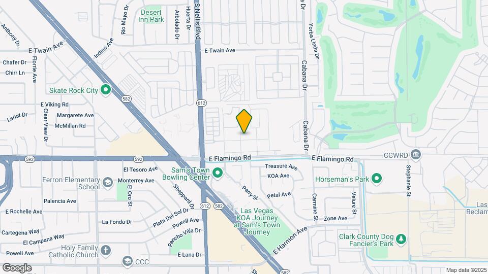 4010 W Baldwin St Map and Location Details