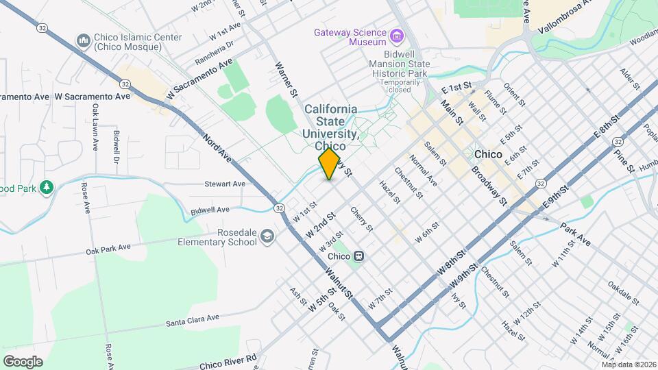 80 Cherry St Map and Location Details