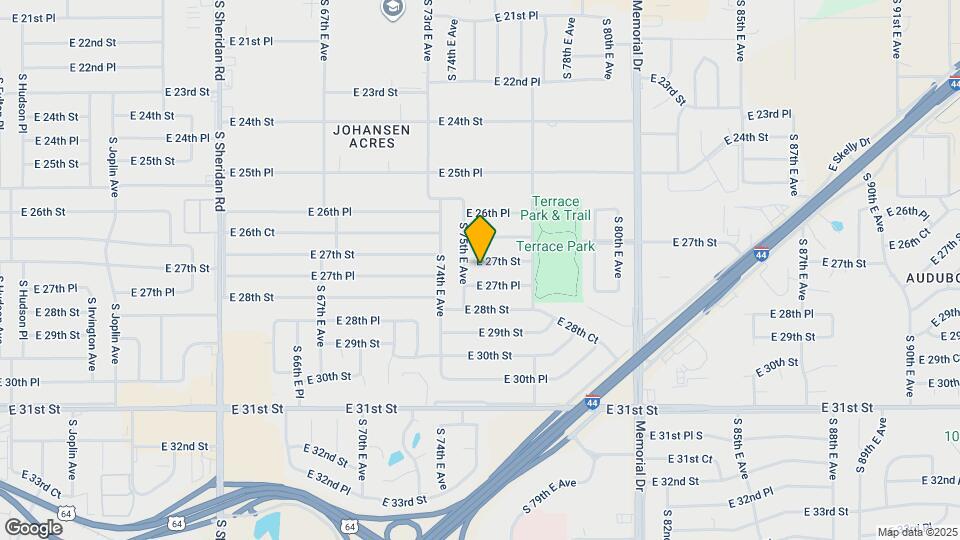 7516 E 27th St Map and Location Details