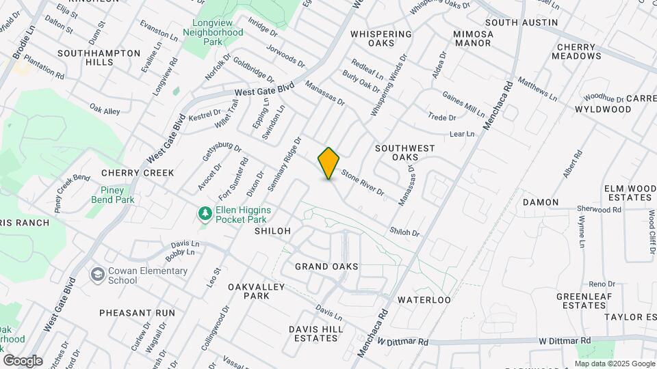 2409 Shiloh Dr Map and Location Details