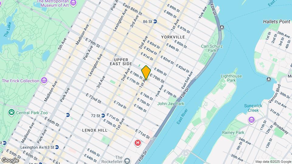 1492 1st Ave Map and Location Details
