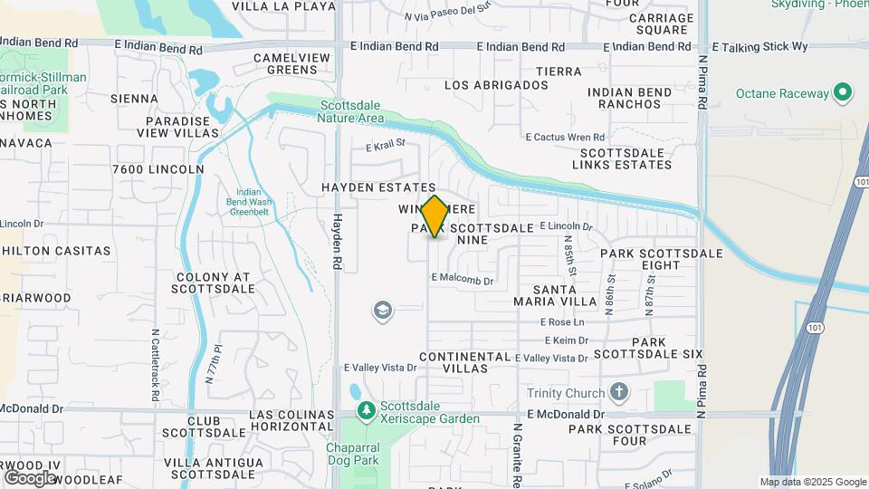 6413 N 82nd St Map and Location Details