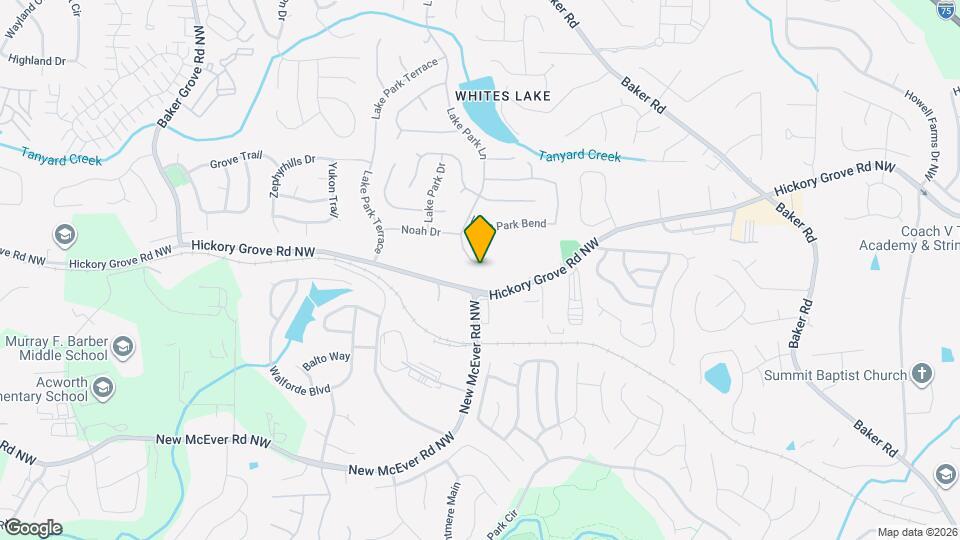 4839 Lake Park Ln Map and Location Details