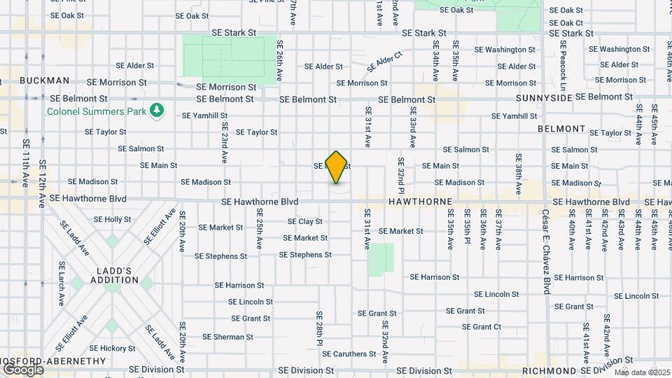 1414 SE 29th Ave Map and Location Details