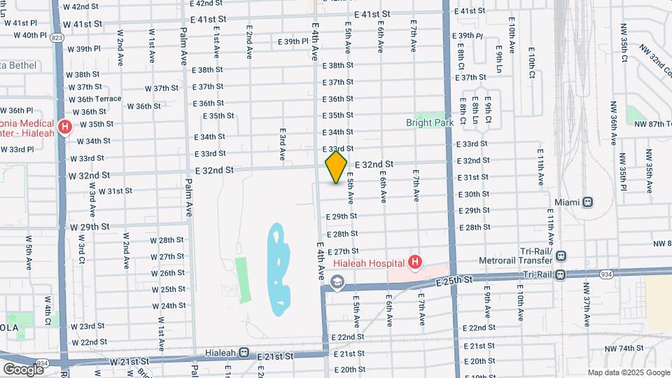 Hialeah Terrace Hotel Mapa y Detalles de la Ubicación