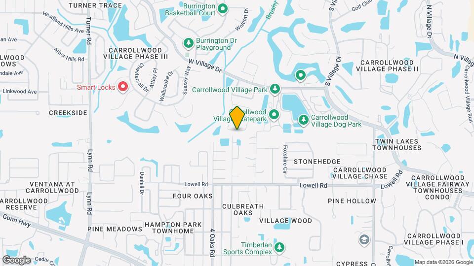 13550 Avista Dr Map and Location Details