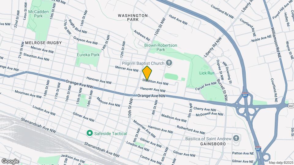 902 Staunton Ave NW Map and Location Details