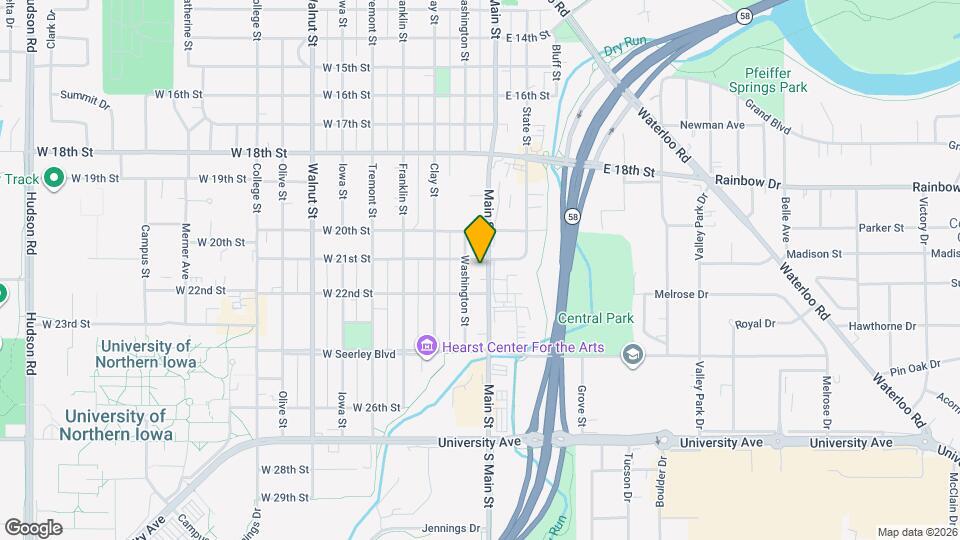 2109 Main St Map and Location Details