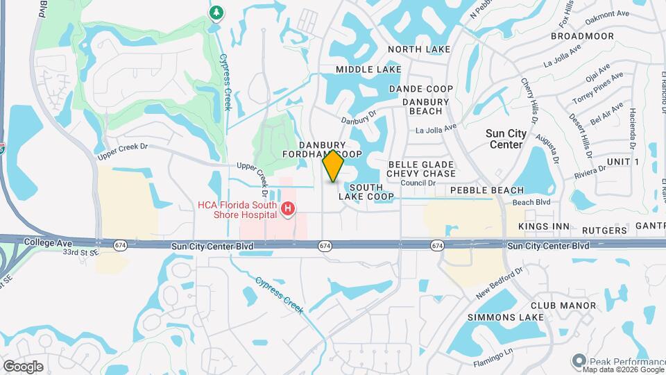 1212 Fordham Dr Map and Location Details