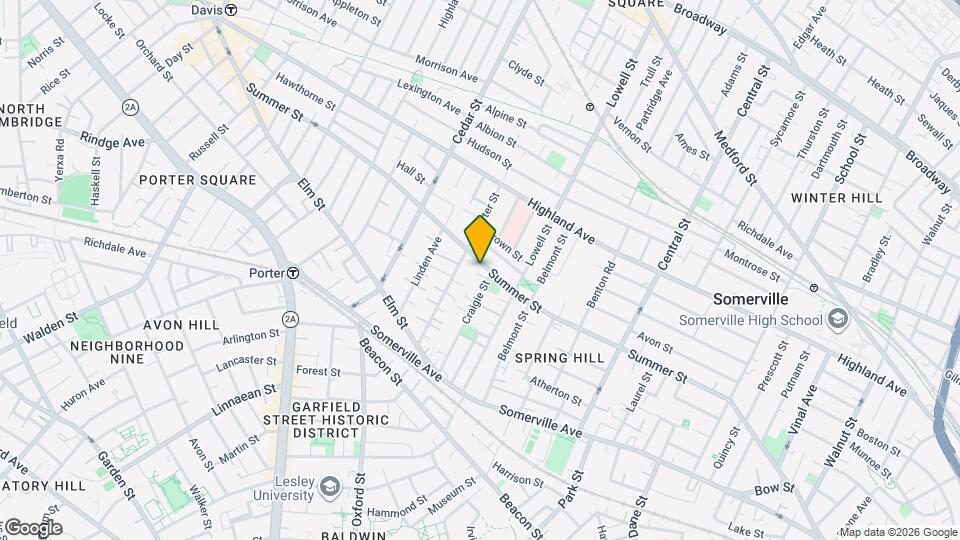 218A Summer St Map and Location Details