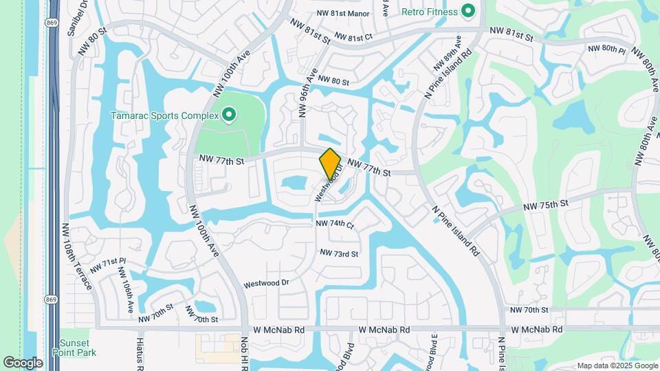 7650 Westwood Dr, Unit 507 Map and Location Details