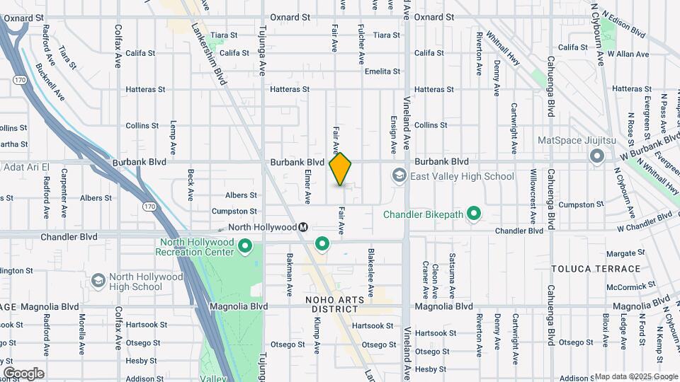 5525 Bonner Ave Mapa y Detalles de la Ubicación