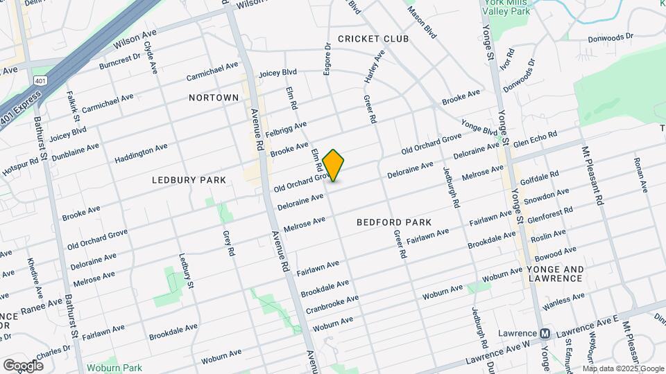 290 Deloraine Ave Map and Location Details