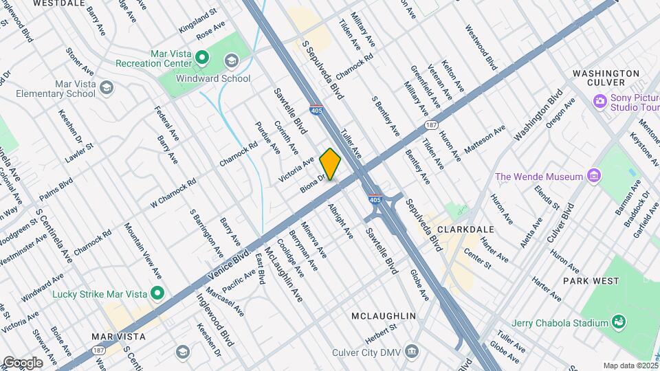 11315 Venice Blvd Mapa y Detalles de la Ubicación