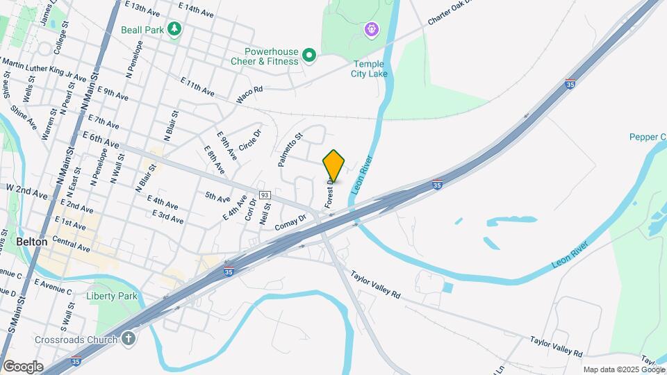 703 Forest Dr Map and Location Details