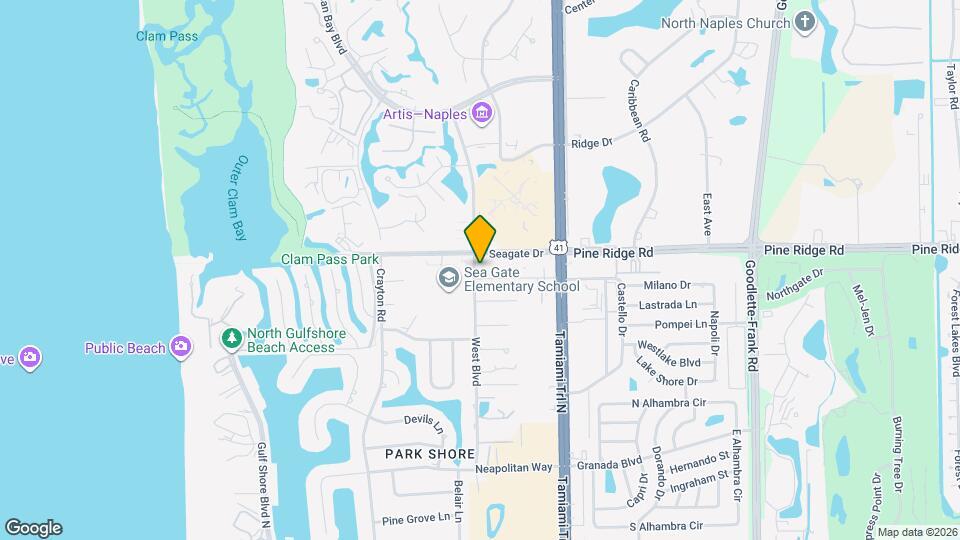 5200 West Blvd Map and Location Details