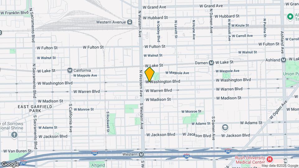 2335 W Washington Blvd Map and Location Details