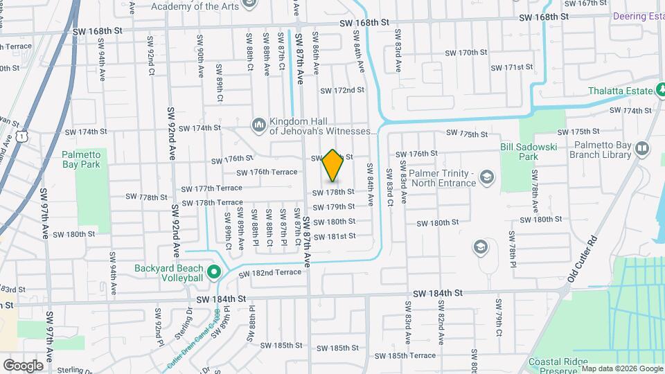 8501 SW 178th St Map and Location Details