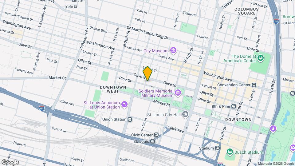 210 N 17th St Mapa y Detalles de la Ubicación