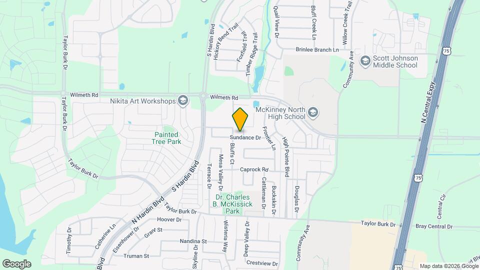 2701 Morningside Dr Mapa y Detalles de la Ubicación