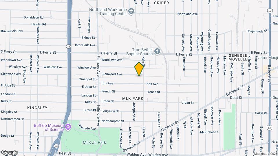 863 Glenwood Ave Map and Location Details