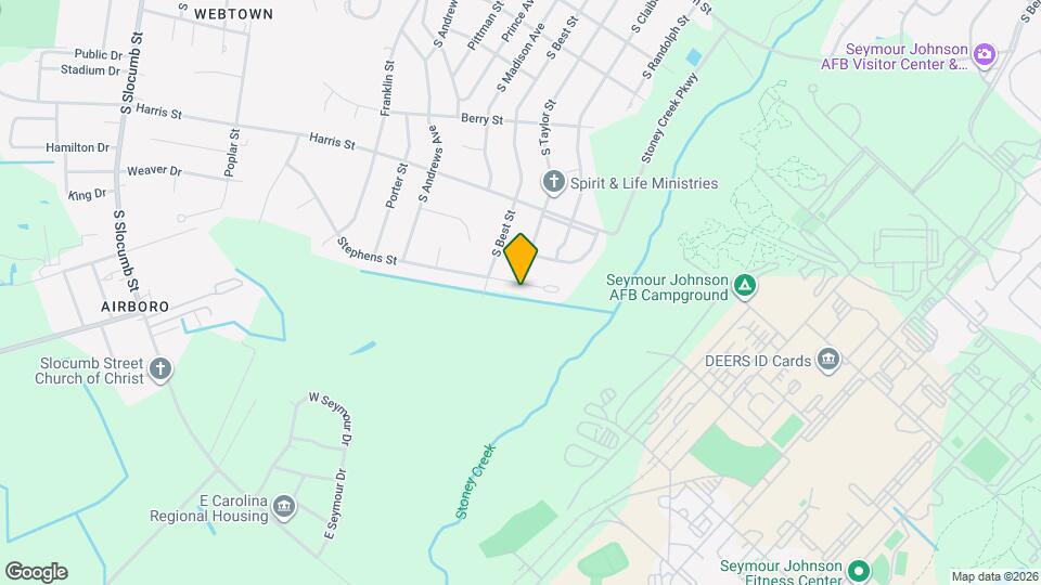 1904 Stephens St Map and Location Details