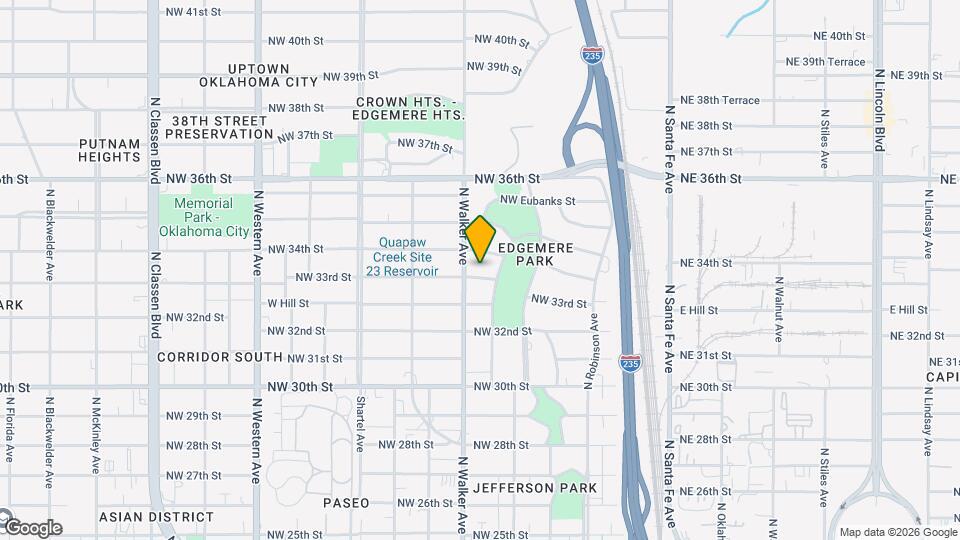 413 NW 33rd St Map and Location Details